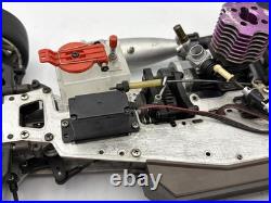 For parts Kyosho engine car FW-04 4WD chassis vintage rare