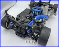 For parts Kyosho engine car FW-05 FW-05R 4WD chassis vintage rare For parts Kyosho engine car FW-05 FW-05R 4WD chassis vintage rare