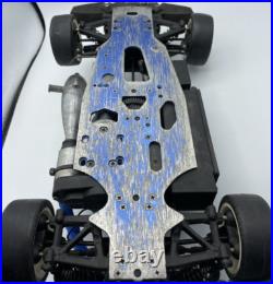 For parts Kyosho engine car FW-05 FW-05R 4WD chassis vintage rare For parts Kyosho engine car FW-05 FW-05R 4WD chassis vintage rare