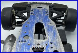 For parts Kyosho engine car FW-05 FW-05R 4WD chassis vintage rare For parts Kyosho engine car FW-05 FW-05R 4WD chassis vintage rare
