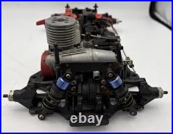 For parts Kyosho engine car Pure ten 4WD chassis vintage rare