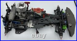 For parts Kyosho engine car Pure ten 4WD chassis vintage rare