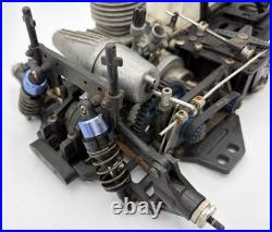 For parts Kyosho engine car Pure ten 4WD chassis vintage rare