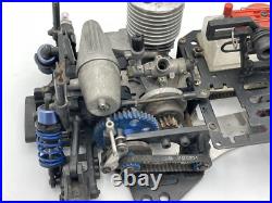 For parts Kyosho engine car Pure ten 4WD chassis vintage rare