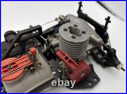 For parts Kyosho engine car Pure ten 4WD chassis vintage rare