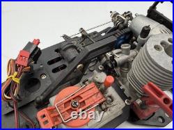For parts Kyosho engine car Pure ten 4WD chassis vintage rare