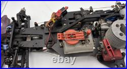 For parts Kyosho engine car Pure ten 4WD chassis vintage rare