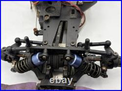 For parts Kyosho engine car Pure ten 4WD chassis vintage rare