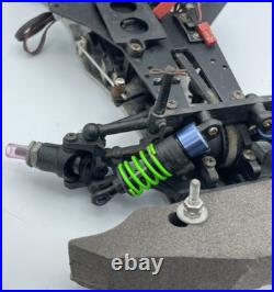For parts Kyosho engine car Pure ten 4WD chassis vintage rare