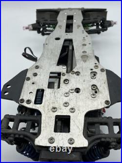For parts Kyosho engine car Pure ten 4WD chassis vintage rare