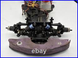 For parts Kyosho engine car Pure ten 4WD chassis vintage rare