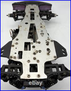 For parts Kyosho engine car Pure ten 4WD chassis vintage rare