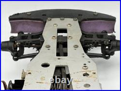 For parts Kyosho engine car Pure ten 4WD chassis vintage rare