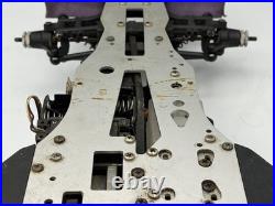 For parts Kyosho engine car Pure ten 4WD chassis vintage rare