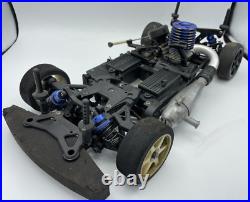 For parts Kyosho engine car V-One S 3 4WD chassis vintage rare