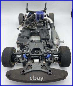 For parts Kyosho engine car V-One S 3 4WD chassis vintage rare