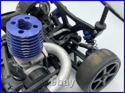 For parts Kyosho engine car V-One S 3 4WD chassis vintage rare