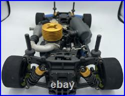 For parts Kyosho engine car V-One S 4WD chassis vintage rare For parts Kyosho engine car V-One S 4WD chassis vintage rare