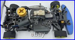 For parts Kyosho engine car V-One S 4WD chassis vintage rare For parts Kyosho engine car V-One S 4WD chassis vintage rare