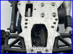 For parts Kyosho engine car V-One S 4WD chassis vintage rare For parts Kyosho engine car V-One S 4WD chassis vintage rare