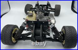 For parts Kyosho engine car vintage chassis with engine For parts Kyosho engine car vintage chassis with engine