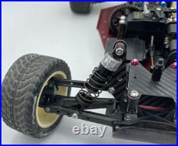 For parts Kyosho engine car vintage chassis with engine For parts Kyosho engine car vintage chassis with engine