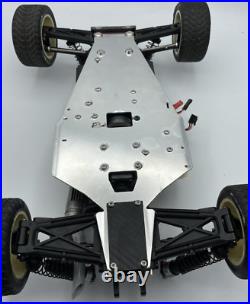 For parts Kyosho engine car vintage chassis with engine For parts Kyosho engine car vintage chassis with engine