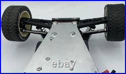 For parts Kyosho engine car vintage chassis with engine For parts Kyosho engine car vintage chassis with engine