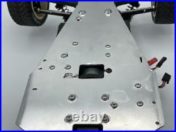 For parts Kyosho engine car vintage chassis with engine For parts Kyosho engine car vintage chassis with engine