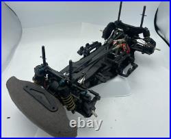 For parts TAMIYA TA04-Pro TA04-Pro carbon chassis with motor vintage rare