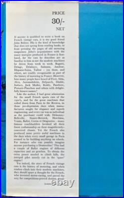 French Vintage Cars Bolster Amilcar Parts Manual Goodwood Tt Brooklands Bugatti