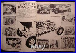 HOT ROD MAGAZINE 1950 ScTa Bonneville 1932 Ford Flatead Drag RACING vtg old auto