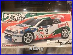 HPI Vintage RS4 Rally toyota corolla arc assembles new unpainted