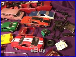 HUGE 1970s 80s 90s Model Kit Car JUNKYARD PARTS LOT Bodies, Tires, Chassiss