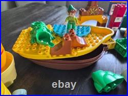 HUGE LOT LEGO DUPLO BULK 500 pcs LARGE BUILDING BRICKS with rare & vintage parts