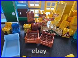 HUGE LOT LEGO DUPLO BULK 500 pcs LARGE BUILDING BRICKS with rare & vintage parts