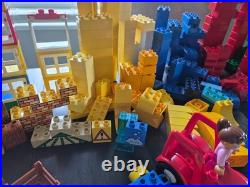 HUGE LOT LEGO DUPLO BULK 500 pcs LARGE BUILDING BRICKS with rare & vintage parts