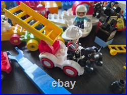 HUGE LOT LEGO DUPLO BULK 500 pcs LARGE BUILDING BRICKS with rare & vintage parts