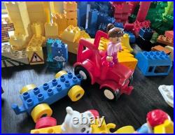 HUGE LOT LEGO DUPLO BULK 500 pcs LARGE BUILDING BRICKS with rare & vintage parts