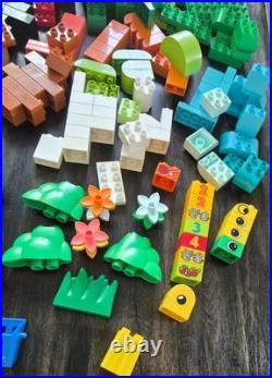 HUGE LOT LEGO DUPLO BULK 500 pcs LARGE BUILDING BRICKS with rare & vintage parts