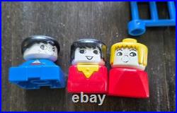 HUGE LOT LEGO DUPLO BULK 500 pcs LARGE BUILDING BRICKS with rare & vintage parts