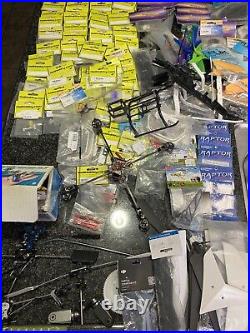 HUGE Vintage Rc Heli Parts, NOS! Drones, Parts Repair! Heli Hobby, Smartech