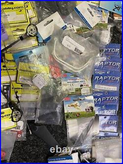 HUGE Vintage Rc Heli Parts, NOS! Drones, Parts Repair! Heli Hobby, Smartech