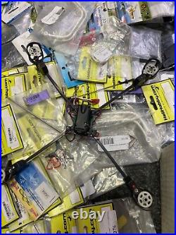 HUGE Vintage Rc Heli Parts, NOS! Drones, Parts Repair! Heli Hobby, Smartech