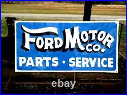 Hand Painted FORD MOTOR Co. Car Truck Auto Parts Service Dealership Hotrod Sign Hand Painted FORD MOTOR Co. Car Truck Auto Parts Service Dealership Hotrod Sign