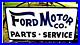 Hand-Painted-Vintage-FORD-MOTOR-CO-Parts-Service-36-SIGN-Truck-Car-Shop-Auto-01-coe