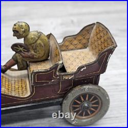 Hess Flirt Touring Car Vintage 1910s-1920s Tin Toy PARTS REPAIR