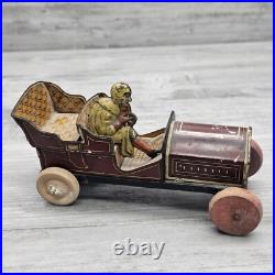 Hess Flirt Touring Car Vintage 1910s-1920s Tin Toy PARTS REPAIR