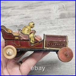 Hess Flirt Touring Car Vintage 1910s-1920s Tin Toy PARTS REPAIR