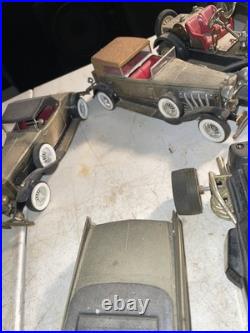 Hong Kong Made Vintage Radio Car Metal and Plastic Nonworking 6- 10in. Long